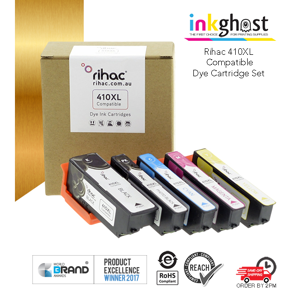 rihac 410XL ink cartridges for Epson printers